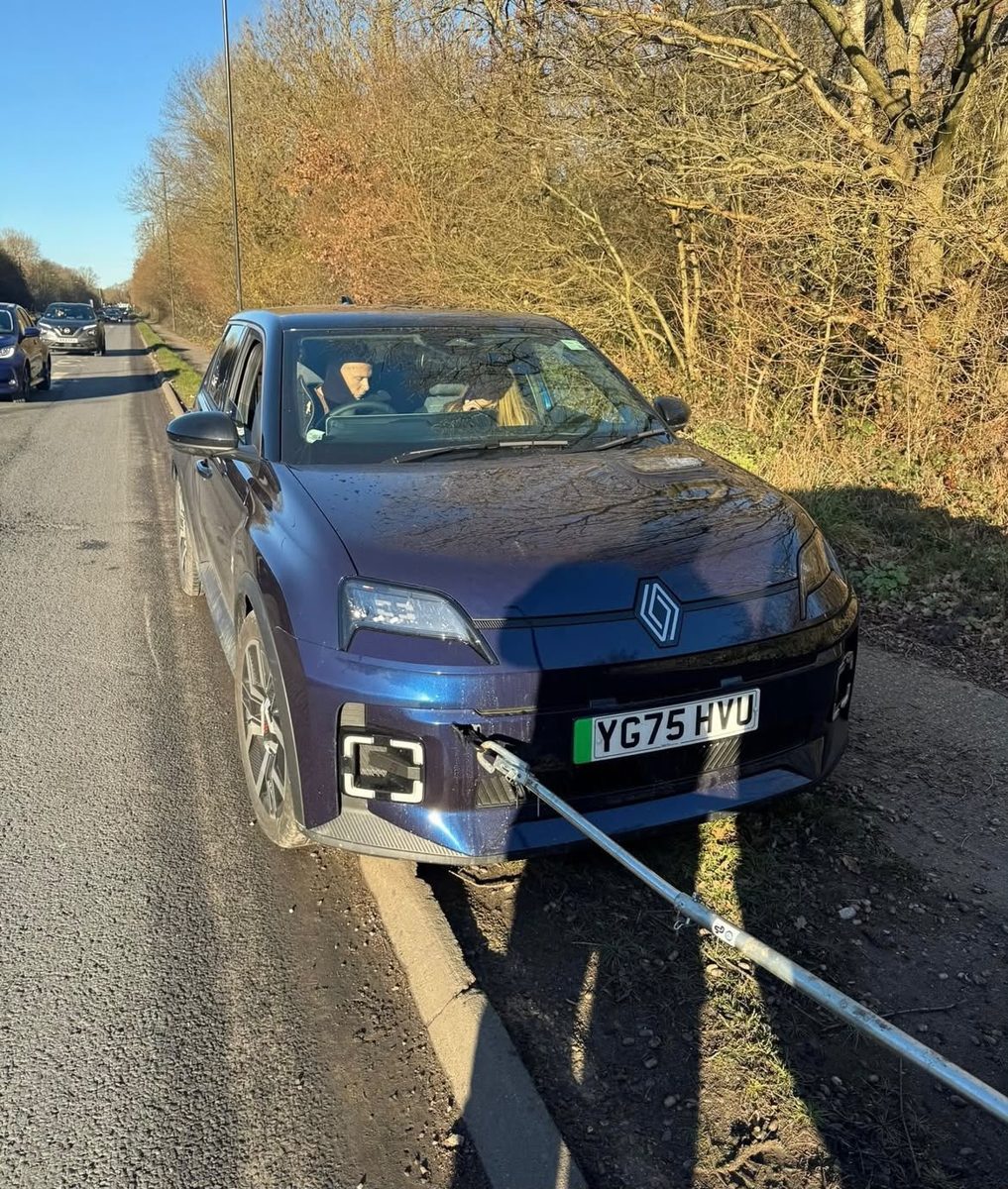 Non-runner winched and recovered